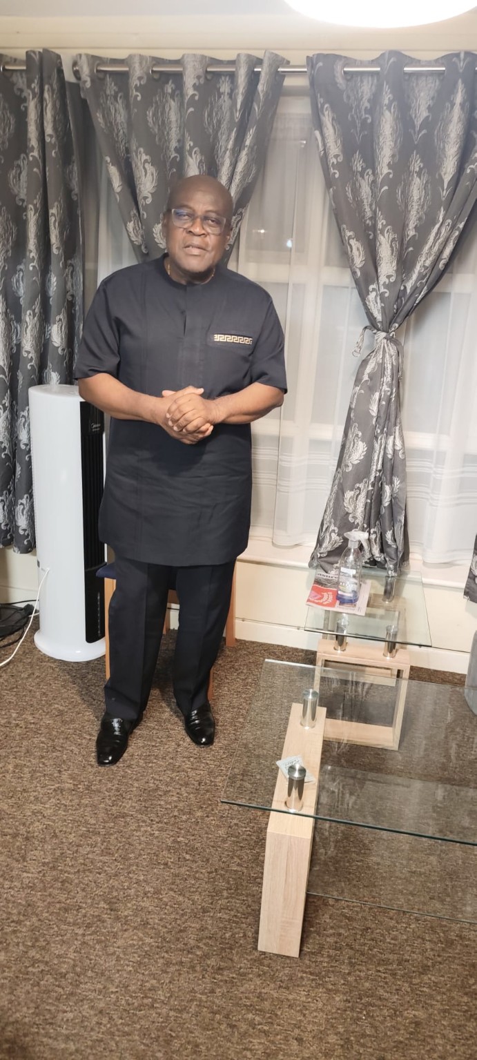 Christopher Anderson, President of Air Charter Express Ltd., Ghana, and Chief Director of Operations